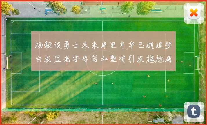 杨毅谈勇士未来库里年华已逝追梦白发显老字母若加盟将引发尴尬局面